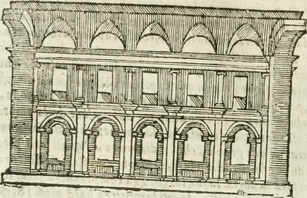 An illustration from Tutte l'opere d'archittetura, et prospetiua, 1619, leaf 481