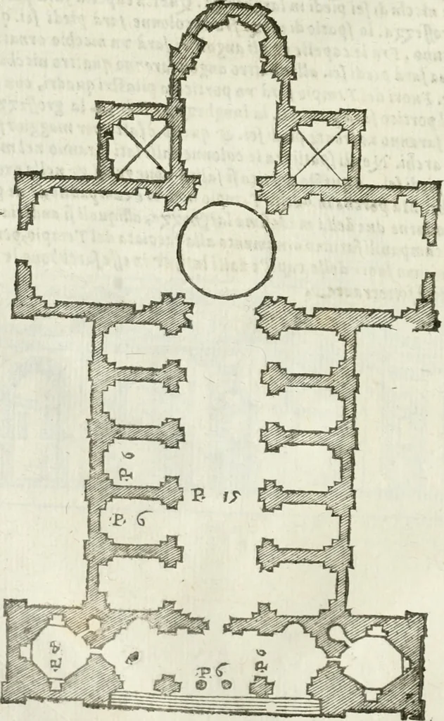 An illustration from Tutte l'opere d'archittetura, et prospetiua, 1619, leaf 481