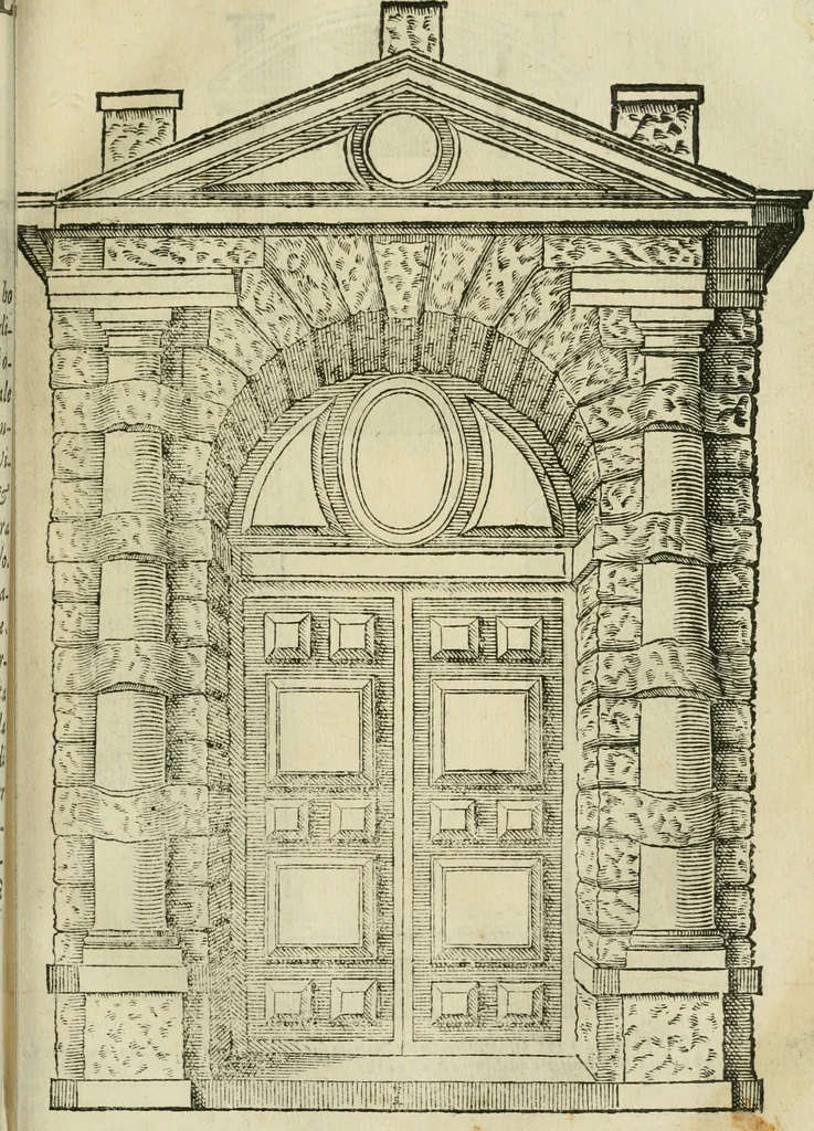 An illustration from Tutte l'opere d'archittetura, et prospetiua, 1619, leaf 492