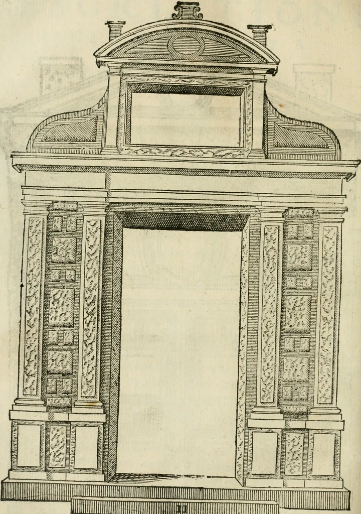 An illustration from Tutte l'opere d'archittetura, et prospetiua, 1619, leaf 493