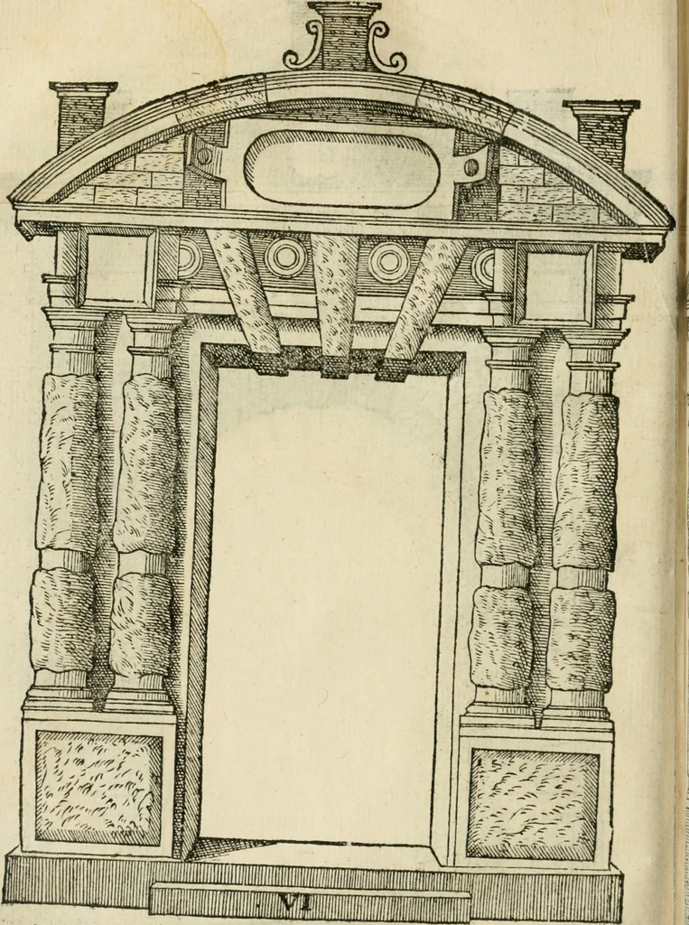 An illustration from Tutte l'opere d'archittetura, et prospetiua, 1619, leaf 497