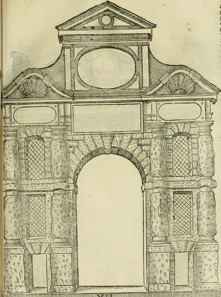 An illustration from Tutte l'opere d'archittetura, et prospetiua, 1619, leaf 498