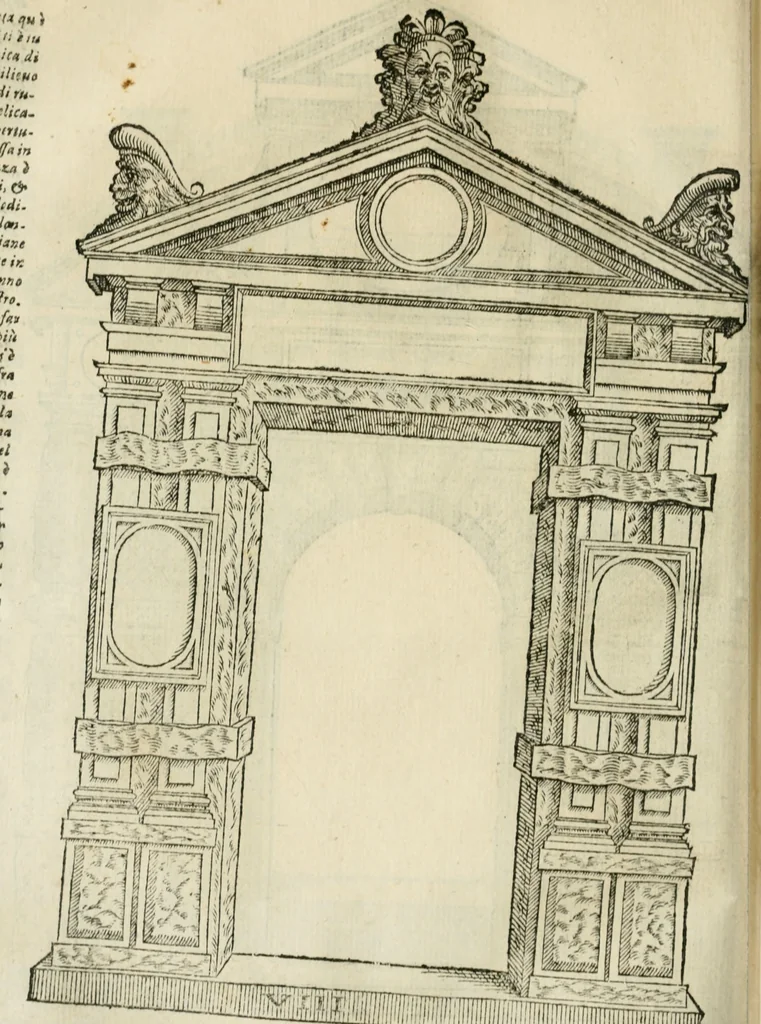 An illustration from Tutte l'opere d'archittetura, et prospetiua, 1619, leaf 499