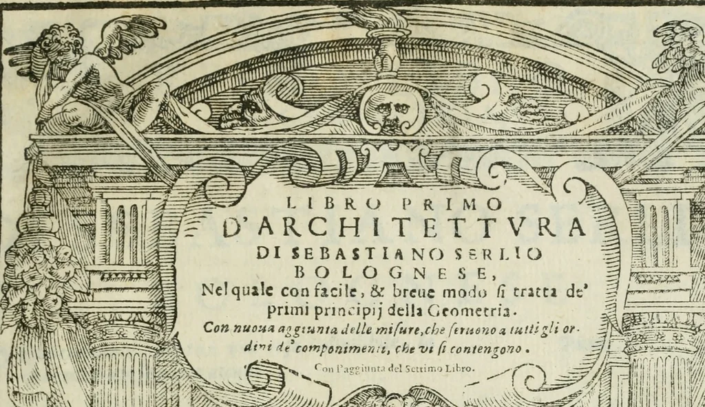An illustration from Tutte l'opere d'archittetura, et prospetiua, 1619, leaf 50