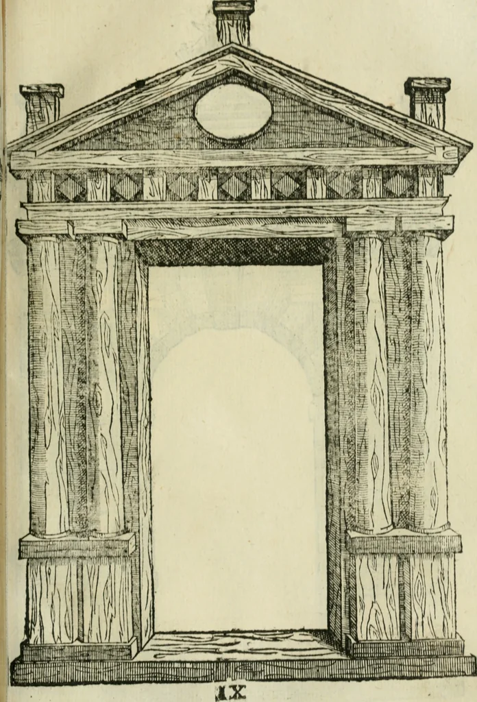 An illustration from Tutte l'opere d'archittetura, et prospetiua, 1619, leaf 500