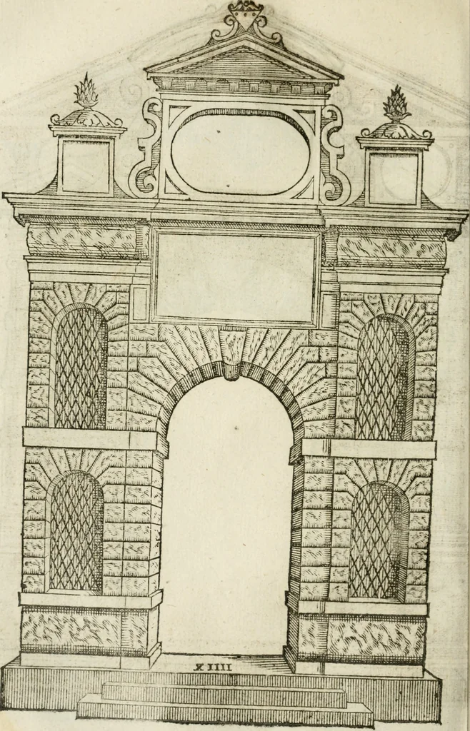 An illustration from Tutte l'opere d'archittetura, et prospetiua, 1619, leaf 505