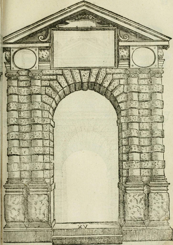 An illustration from Tutte l'opere d'archittetura, et prospetiua, 1619, leaf 506