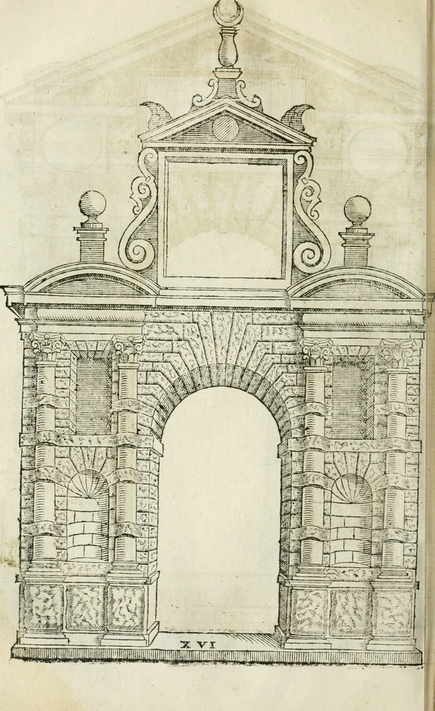 An illustration from Tutte l'opere d'archittetura, et prospetiua, 1619, leaf 507