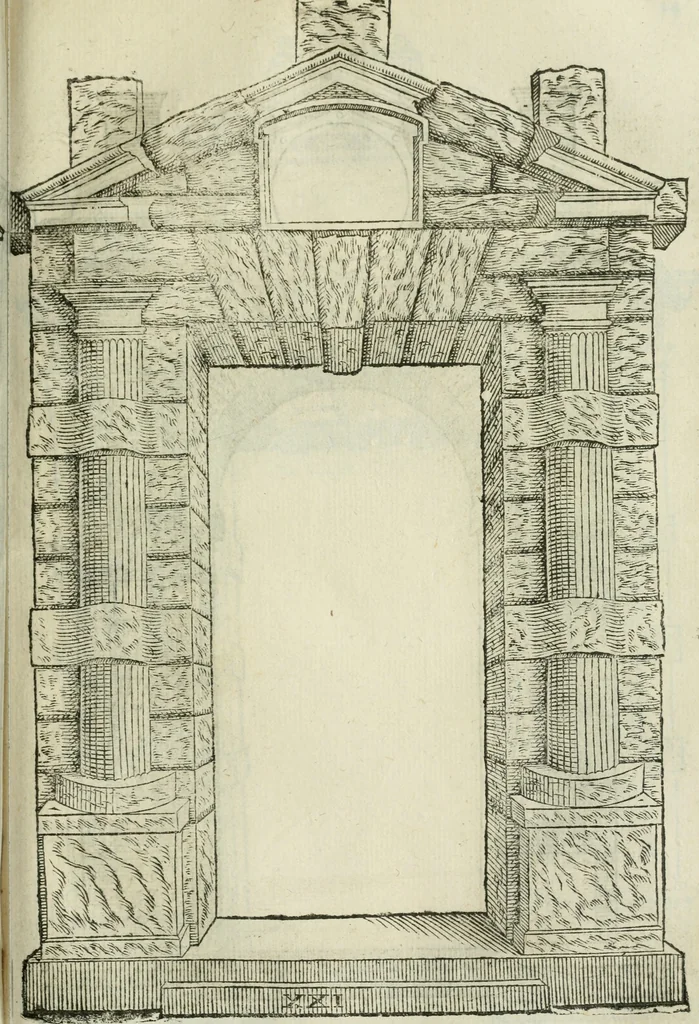 An illustration from Tutte l'opere d'archittetura, et prospetiua, 1619, leaf 512