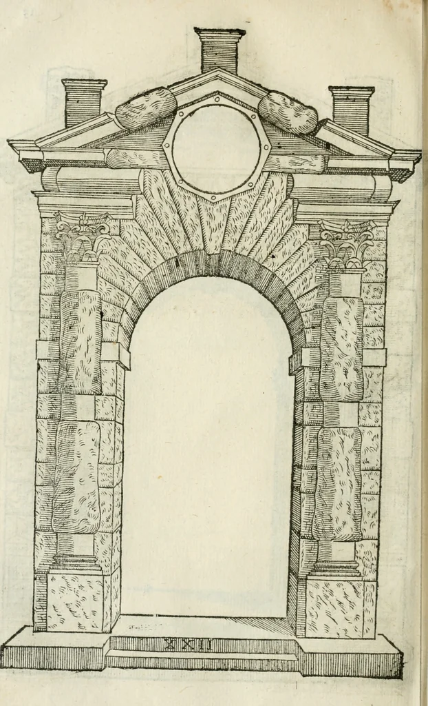 An illustration from Tutte l'opere d'archittetura, et prospetiua, 1619, leaf 513