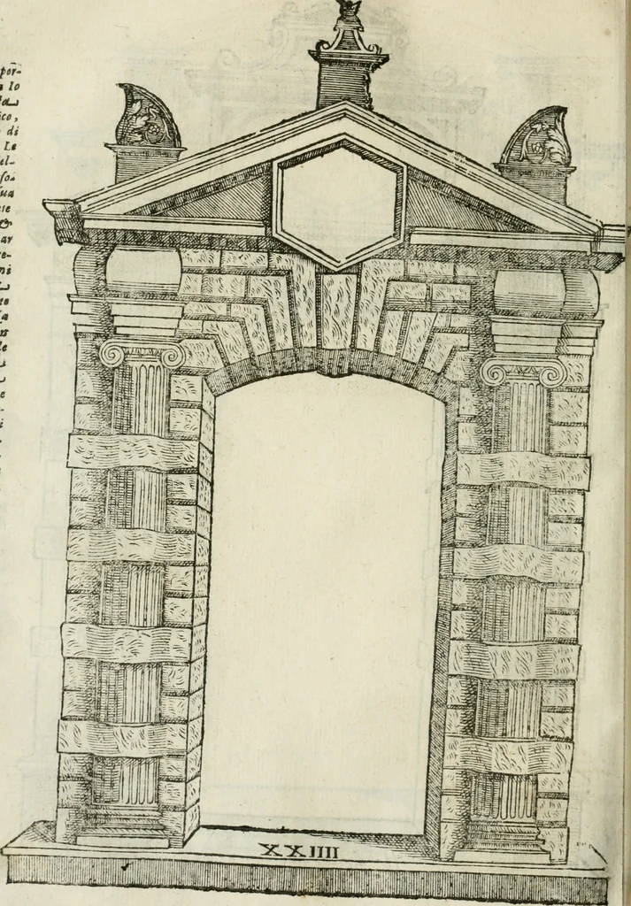 An illustration from Tutte l'opere d'archittetura, et prospetiua, 1619, leaf 515