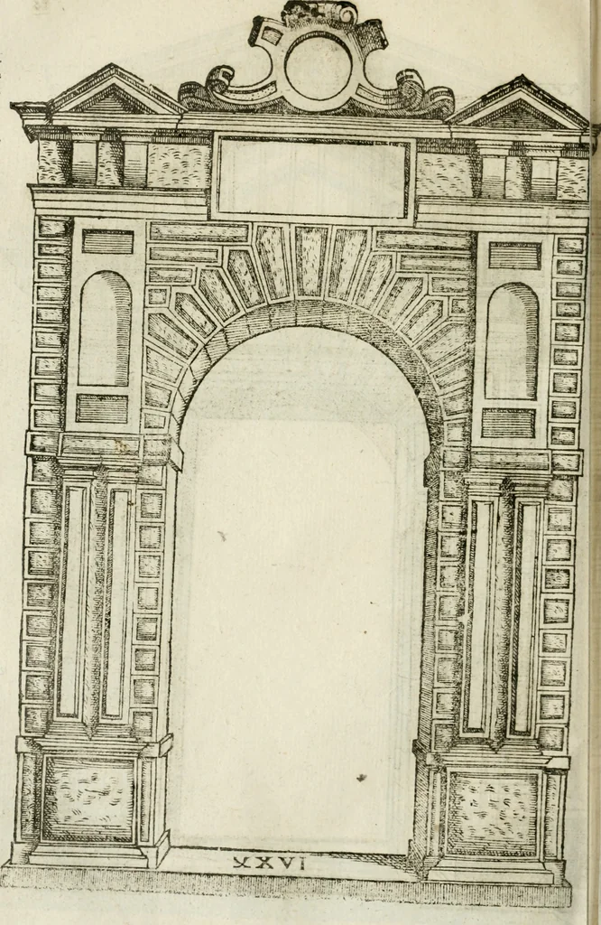 An illustration from Tutte l'opere d'archittetura, et prospetiua, 1619, leaf 517