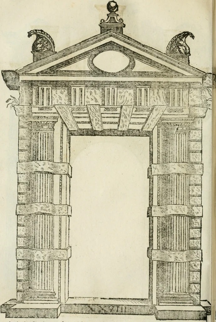 An illustration from Tutte l'opere d'archittetura, et prospetiua, 1619, leaf 519