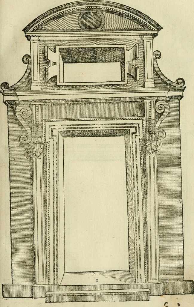 An illustration from Tutte l'opere d'archittetura, et prospetiua, 1619, leaf 522