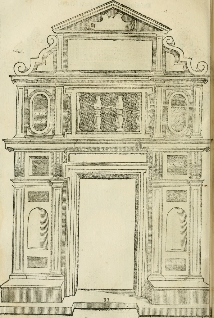 An illustration from Tutte l'opere d'archittetura, et prospetiua, 1619, leaf 523