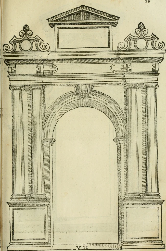 An illustration from Tutte l'opere d'archittetura, et prospetiua, 1619, leaf 524