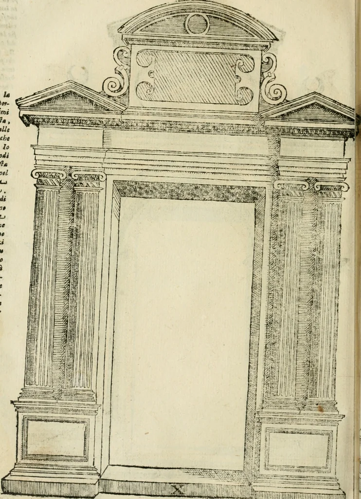 An illustration from Tutte l'opere d'archittetura, et prospetiua, 1619, leaf 527