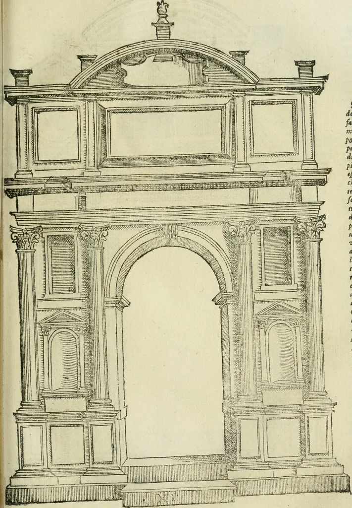 An illustration from Tutte l'opere d'archittetura, et prospetiua, 1619, leaf 532