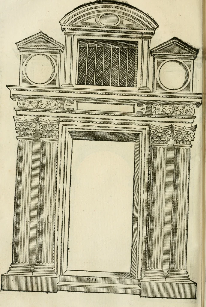An illustration from Tutte l'opere d'archittetura, et prospetiua, 1619, leaf 533