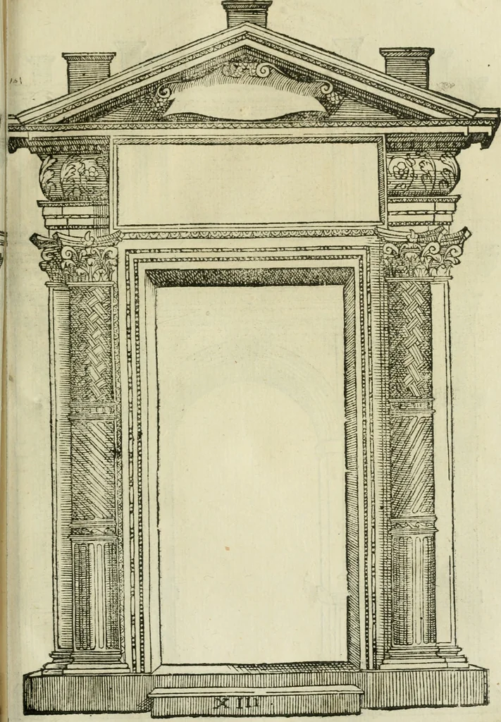An illustration from Tutte l'opere d'archittetura, et prospetiua, 1619, leaf 534
