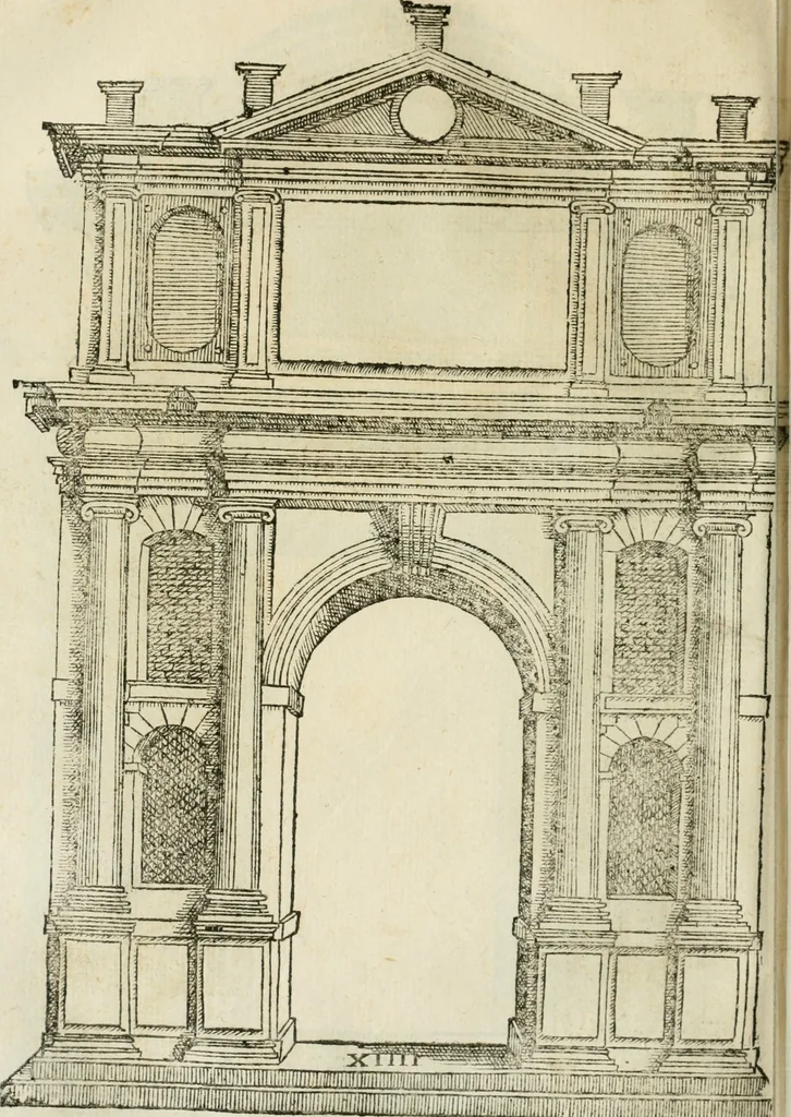 An illustration from Tutte l'opere d'archittetura, et prospetiua, 1619, leaf 535