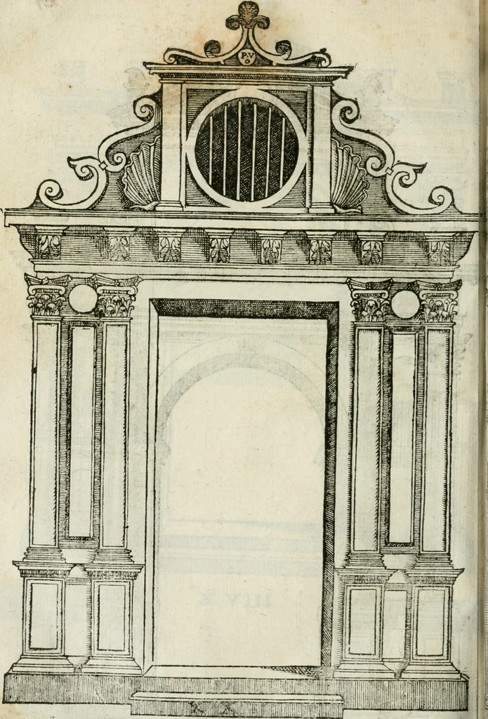 An illustration from Tutte l'opere d'archittetura, et prospetiua, 1619, leaf 541