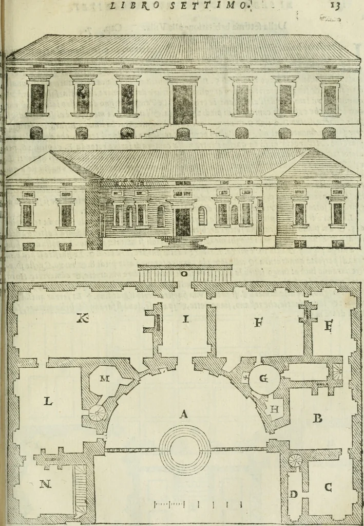 An illustration from Tutte l'opere d'archittetura, et prospetiua, 1619, leaf 556