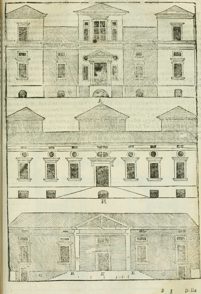 An illustration from Tutte l'opere d'archittetura, et prospetiua, 1619, leaf 564