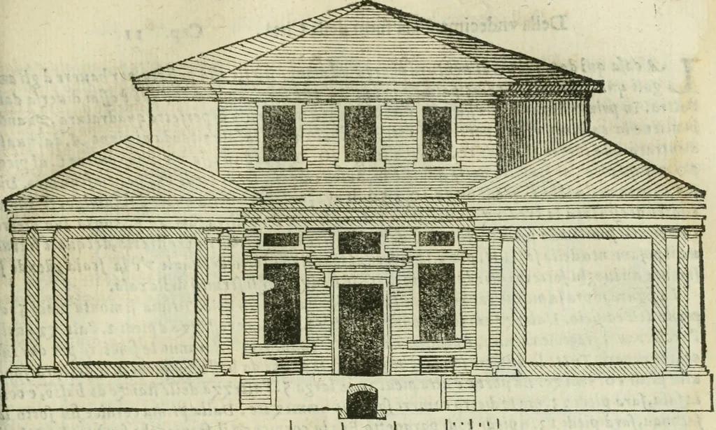 An illustration from Tutte l'opere d'archittetura, et prospetiua, 1619, leaf 566