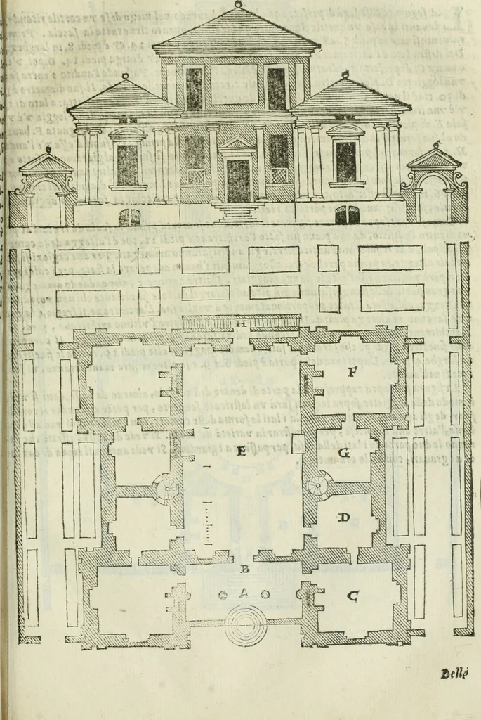 An illustration from Tutte l'opere d'archittetura, et prospetiua, 1619, leaf 568