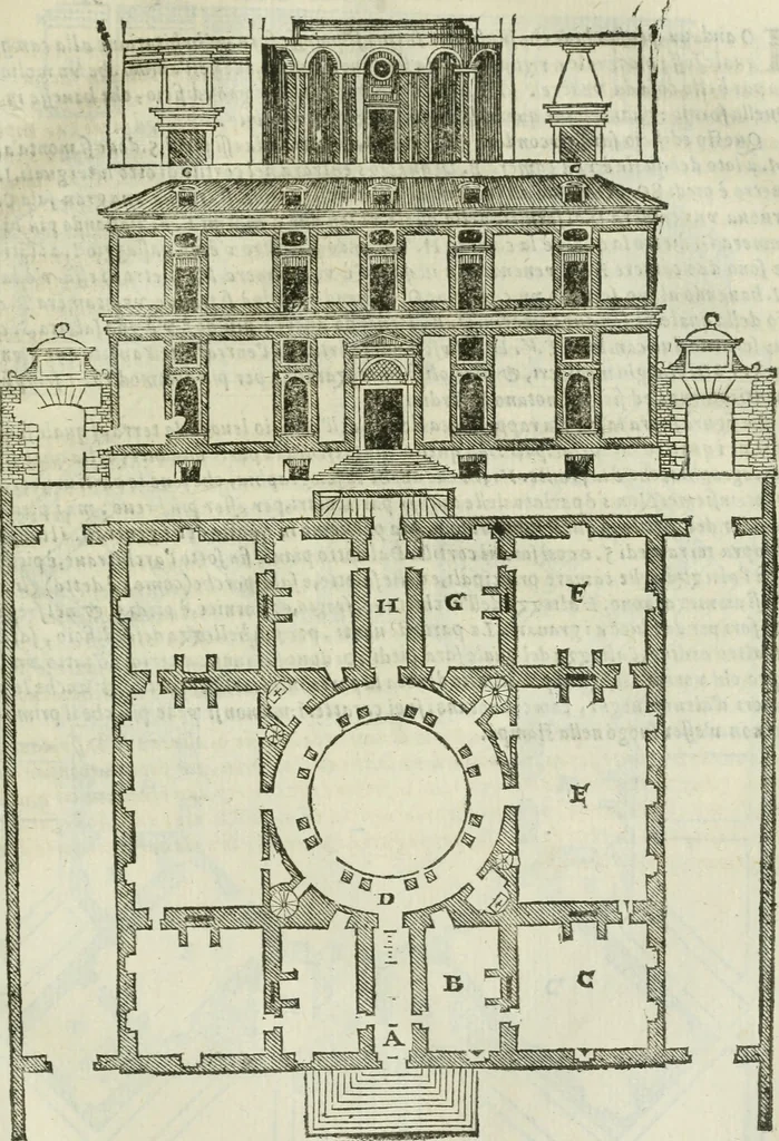 An illustration from Tutte l'opere d'archittetura, et prospetiua, 1619, leaf 570