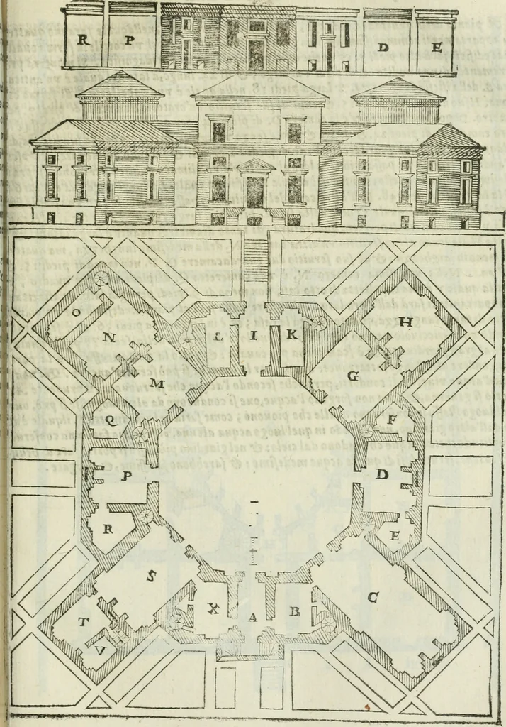 An illustration from Tutte l'opere d'archittetura, et prospetiua, 1619, leaf 572
