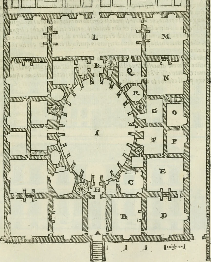 An illustration from Tutte l'opere d'archittetura, et prospetiua, 1619, leaf 574