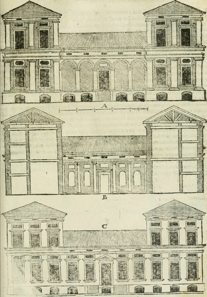An illustration from Tutte l'opere d'archittetura, et prospetiua, 1619, leaf 580