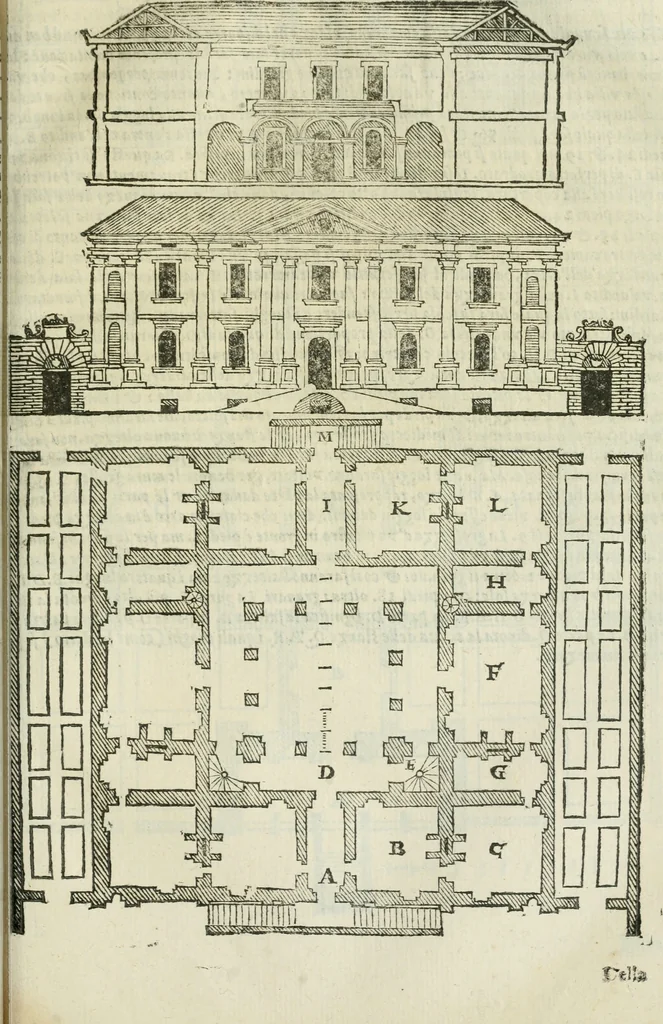 An illustration from Tutte l'opere d'archittetura, et prospetiua, 1619, leaf 584