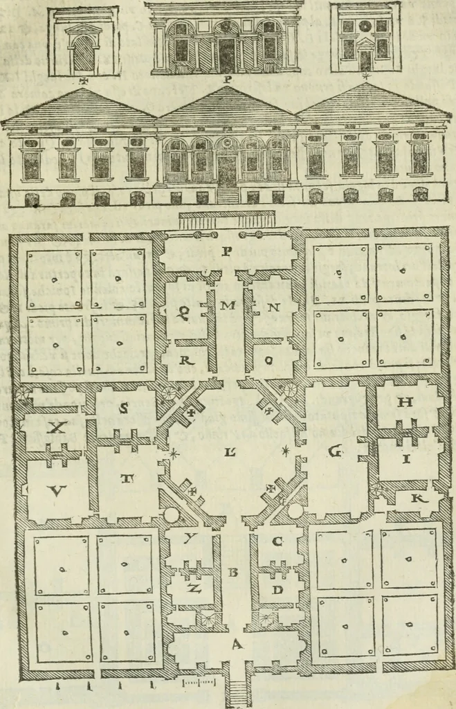 An illustration from Tutte l'opere d'archittetura, et prospetiua, 1619, leaf 594
