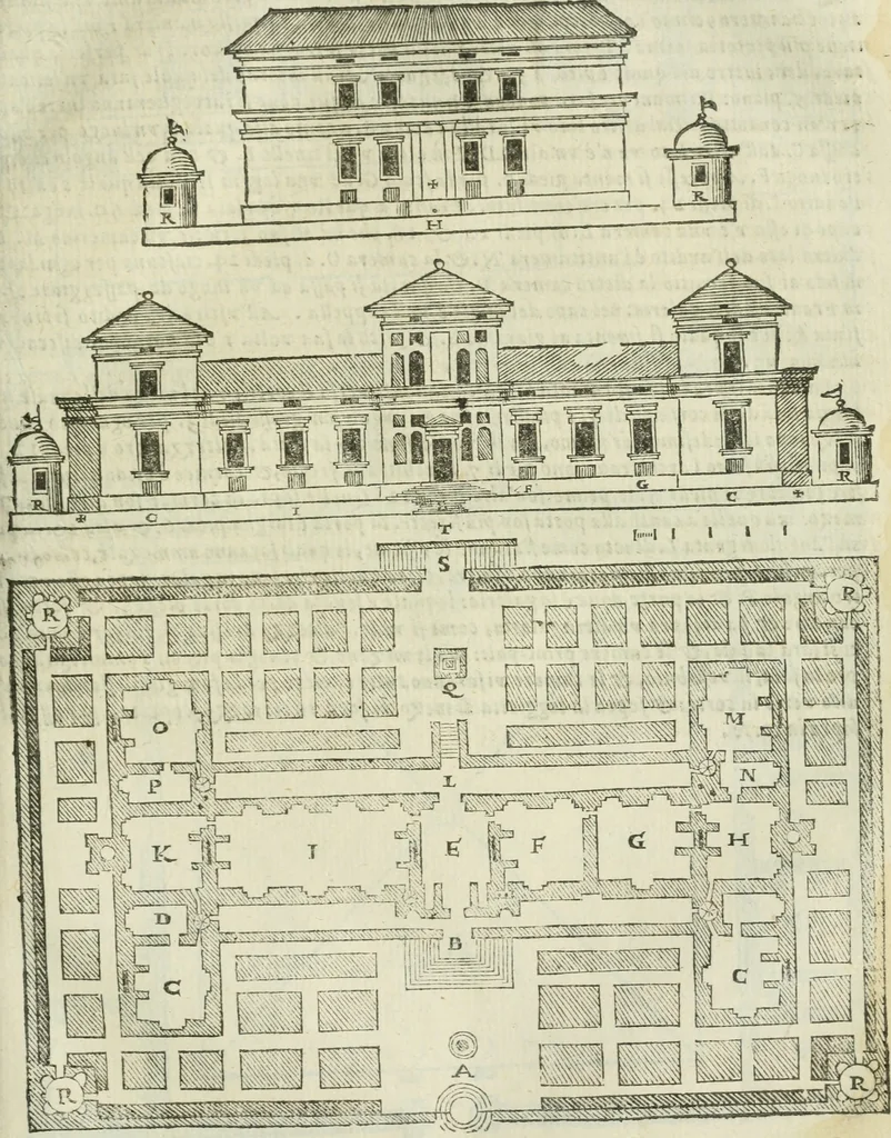 An illustration from Tutte l'opere d'archittetura, et prospetiua, 1619, leaf 598