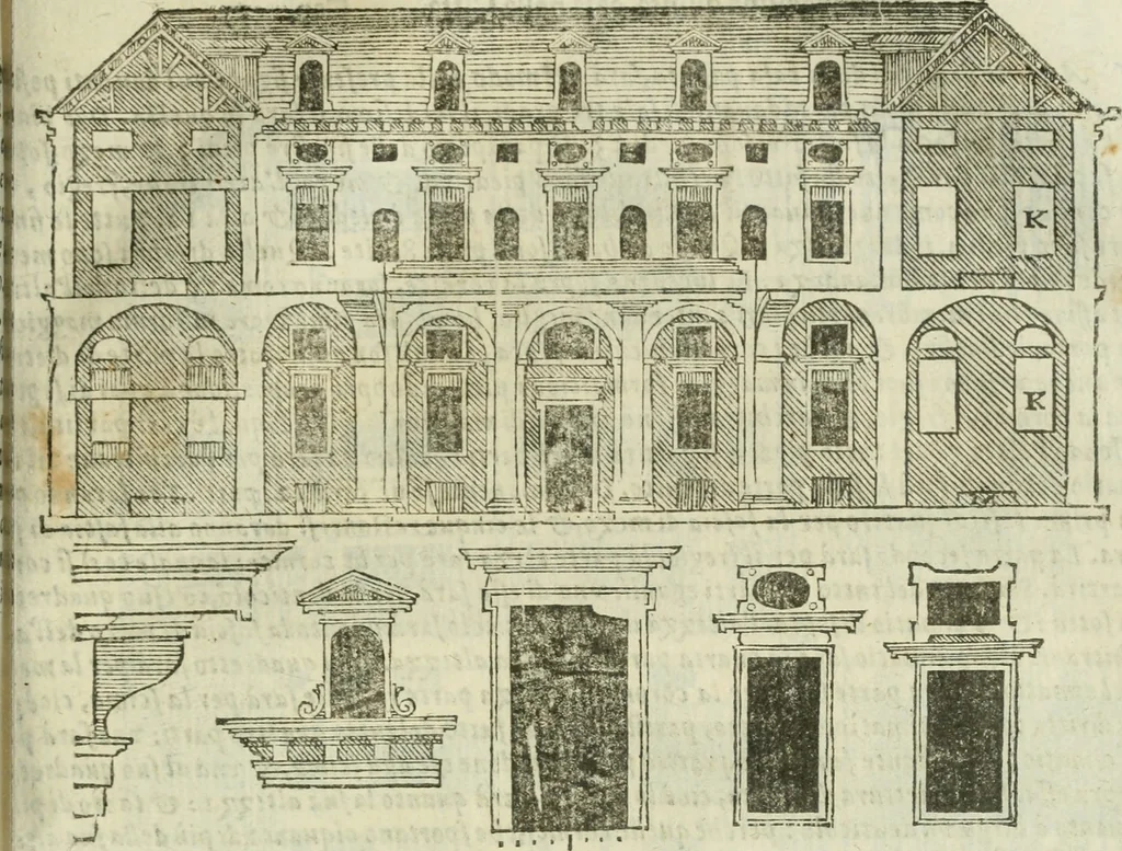 An illustration from Tutte l'opere d'archittetura, et prospetiua, 1619, leaf 608