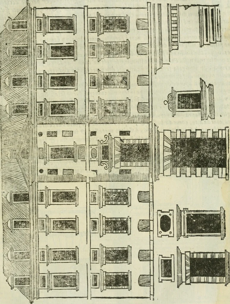 An illustration from Tutte l'opere d'archittetura, et prospetiua, 1619, leaf 610