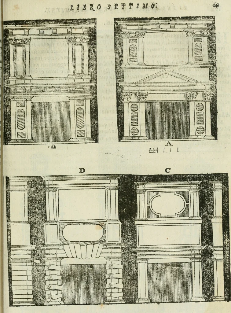 An illustration from Tutte l'opere d'archittetura, et prospetiua, 1619, leaf 612