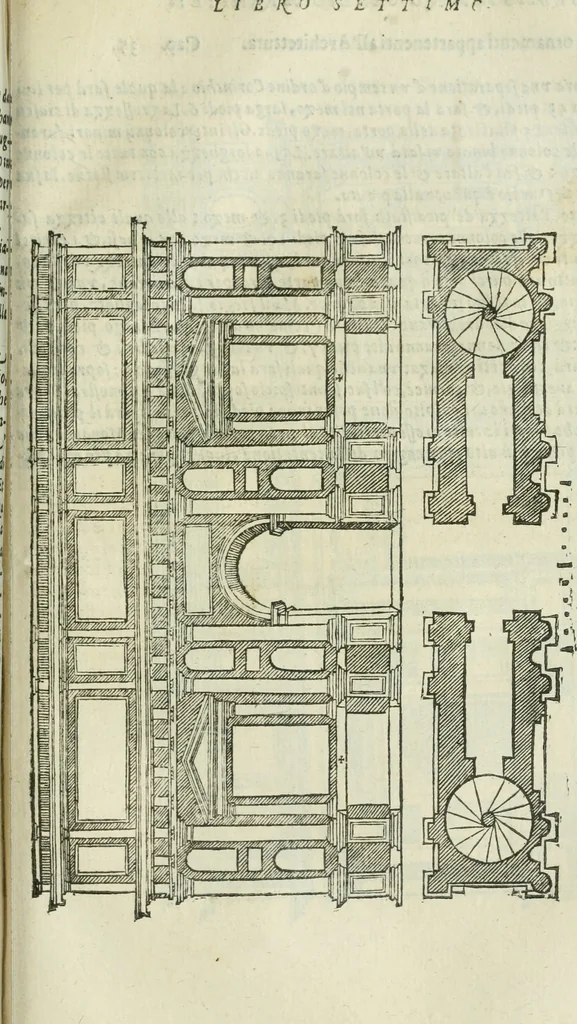 An illustration from Tutte l'opere d'archittetura, et prospetiua, 1619, leaf 628