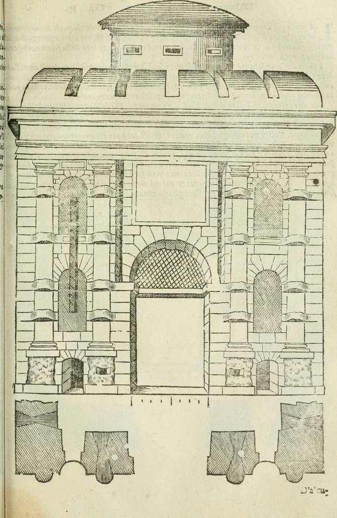 An illustration from Tutte l'opere d'archittetura, et prospetiua, 1619, leaf 632