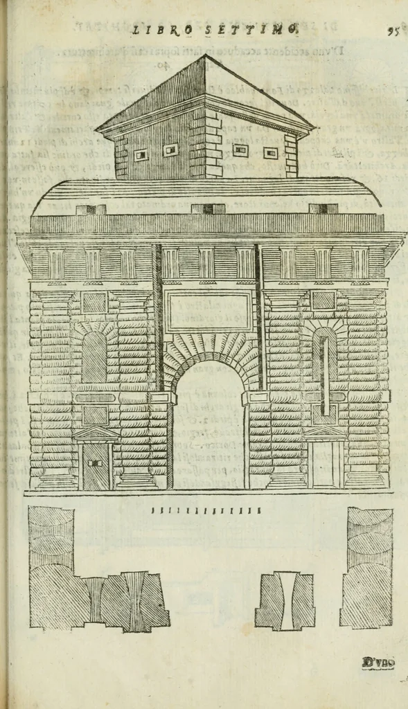 An illustration from Tutte l'opere d'archittetura, et prospetiua, 1619, leaf 638