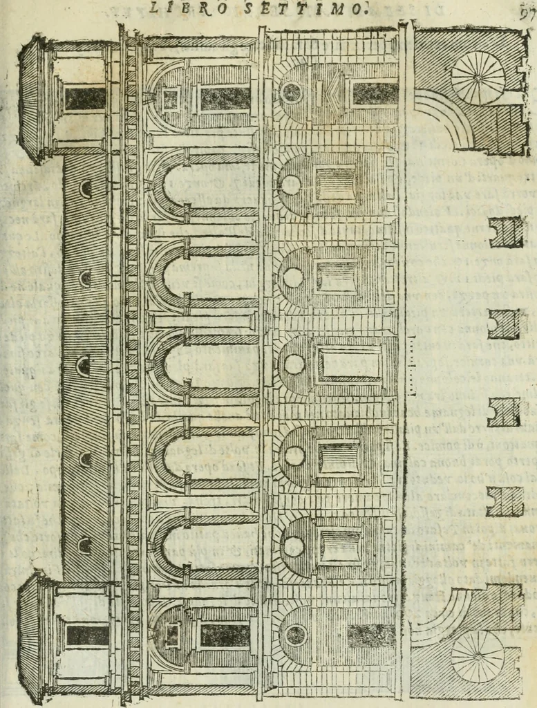 An illustration from Tutte l'opere d'archittetura, et prospetiua, 1619, leaf 640