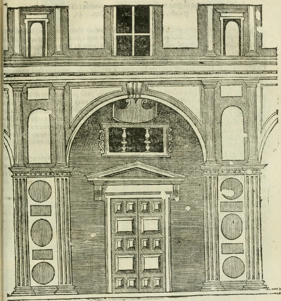 An illustration from Tutte l'opere d'archittetura, et prospetiua, 1619, leaf 650