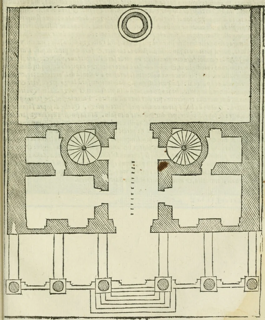 An illustration from Tutte l'opere d'archittetura, et prospetiua, 1619, leaf 660