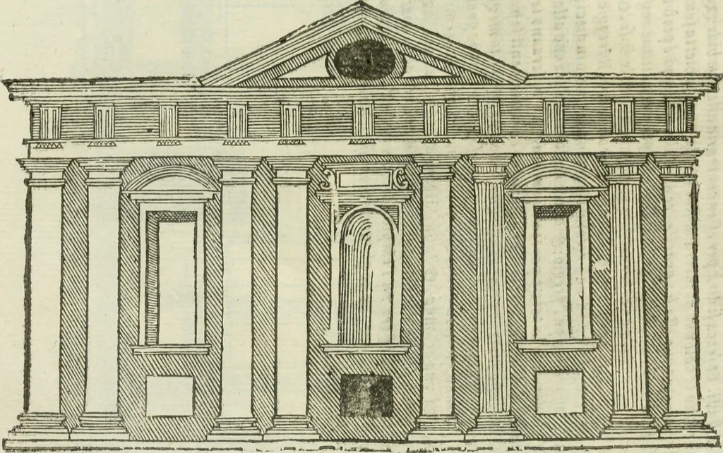 An illustration from Tutte l'opere d'archittetura, et prospetiua, 1619, leaf 666