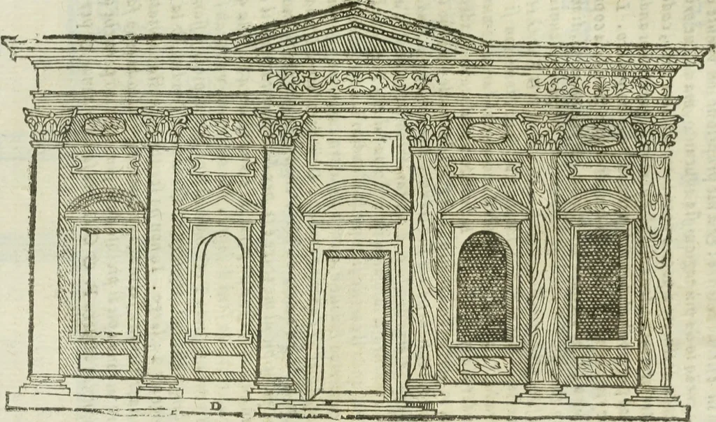 An illustration from Tutte l'opere d'archittetura, et prospetiua, 1619, leaf 670