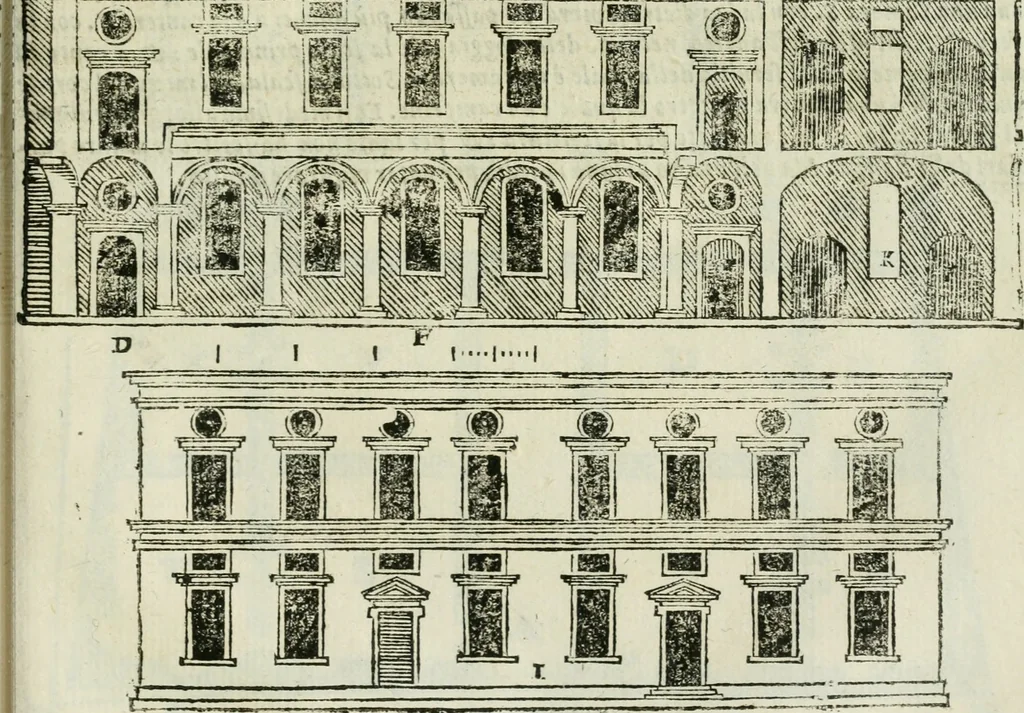 An illustration from Tutte l'opere d'archittetura, et prospetiua, 1619, leaf 686