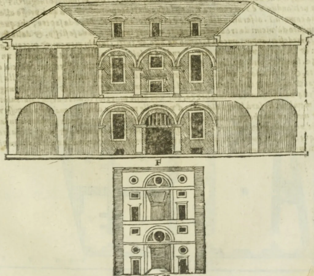 An illustration from Tutte l'opere d'archittetura, et prospetiua, 1619, leaf 690